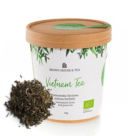 Herbata zielona BIO - Vietnam green tea z lasów deszczowych 40g